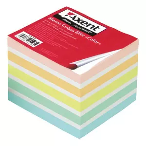 Папір для нотаток Axent Elite "Color" 90х90х70мм,непроклеєний (8028-A)
