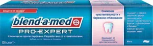 Зубна паста Blend-a-med proexpert зниження чутливостi дбайливе вiдбiлювання м'ята 100 мл (81653535)