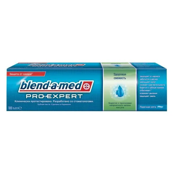 Зубна паста Blend-a-med proexpert здорова свiжа перцева м'ята 100 мл (81653533)