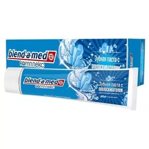 Зубна паста Blend-a-med комплекс з ополіскувачем тривала свіжість свіжа м'ята 100 мл (81653538)