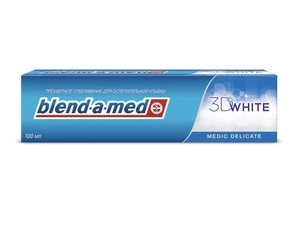 Зубна паста Blend-a-med 3d white бережна мята 100 мл (81668175)