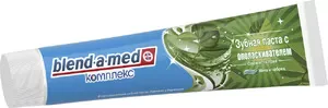 Зубна паста Blend-a-med комплекс з ополіскувачем свіжість трав м'ята і чебрець 140 мл (81685746)