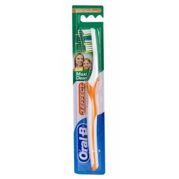 Зубна щітка Oral-B 3-effect maxi clean vision 40 середя 1 шт (81309768)
