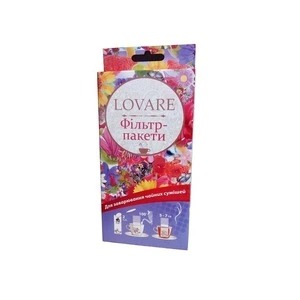Фільтр-пакети LOVARE для заварювання чайних сумішей (012496)