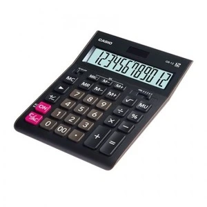Калькулятор настільний 12-розрядний Casio GR-12-BU-W-EP, синій 209*155*34.5