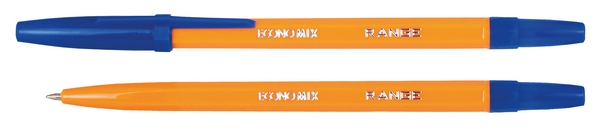 Ручка кулькова ECONOMIX RANGE чорнило синє 0.5 мм пластик (E10138-02)