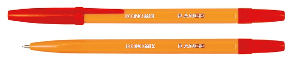 Ручка кулькова ECONOMIX RANGE чорнило червоне 0.5 мм пластик (E10138-03)