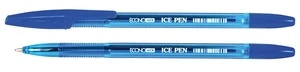 Ручка кулькова ECONOMIX PEN чорнило чорне 0.5 мм пластик (E10186-02)
