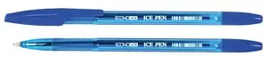 Ручка кулькова ECONOMIX PEN чорнило чорне 0.5 мм пластик (E10186-02)