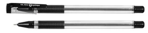 Ручка масляна Optima OIL MAX чорнило чорне 0.7 мм пластик (O15644-01)