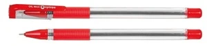 Ручка масляна OPTIMA OIL MAXX 0,7 мм, пише червоним **