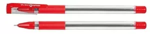Ручка масляна OPTIMA OIL MAXX 0,7 мм, пише червоним **