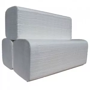 Рушники паперові V-складання EXSTRA 2-х шарові 150 арк білі  (33599)