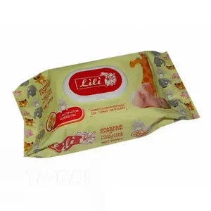 Серветки вологі косметичні Lili 120 шт/уп (13147)