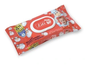 Серветки вологі косметичні Lili 15 шт/уп (13167)
