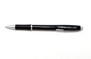 Ручка кулькова автоматична ECONOMIX BOLIDE 0,5 мм корпус чорний/синій, синя **