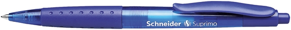 Ручка кулькова автоматична Schneider SUPRIMO чорнило синє 0.7 мм пластик (S135603)