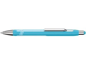 Ручка кулькова автоматична SCHNEIDER EPSILON 0,7 мм. корпус блакитний, синя **
