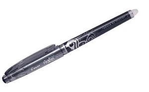 Ручка гелева пиши-стирай Pilot G-3, 0.38 чорна