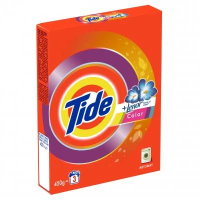 Пральний порошок Tide автомат Color Lenor Touch of Scent 450 г (81693090)
