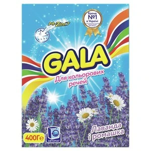 Пральний порошок Gala Color автомат Лаванда i ромашка 400 г (81696283)