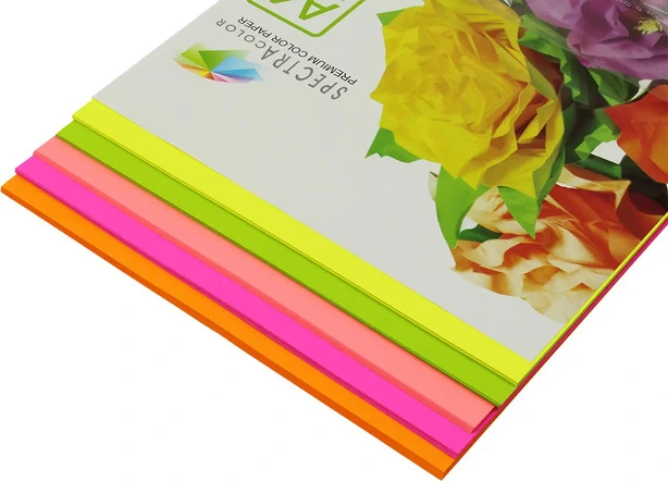 Набір кольорового паперу Spectra Color Rainbow Pack Cyber  IT 82O А4 75г/м2 5х20/100арк (16.4237). Фото 3