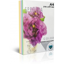 Набір кольорового паперу Spectra Color Rainbow Pack Cyber  IT 82O А4 75г/м2 5х20/100арк (16.4237). Фото 2