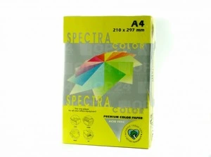 Папір кольоровий Spectra Color Lemon 210 А4 80г/м2  лимон інтенсив 500 арк. (16.4409)