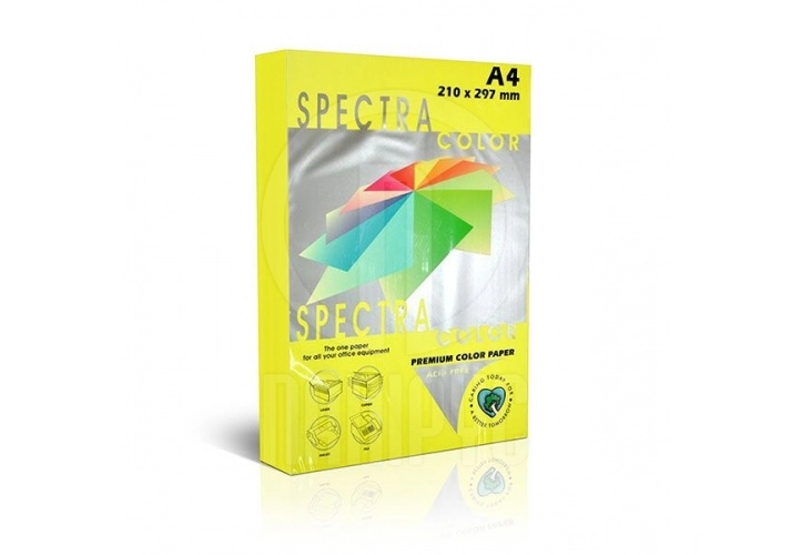Папір кольоровий Spectra Color Yellow 363 А3 75 г/м2 жовтий неон 500 арк. (16.4439)