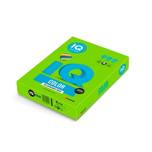 Папір кольоровий IQ Color DG47 А4 80г/м2 зелений інтенсив 500 арк. (DG47)