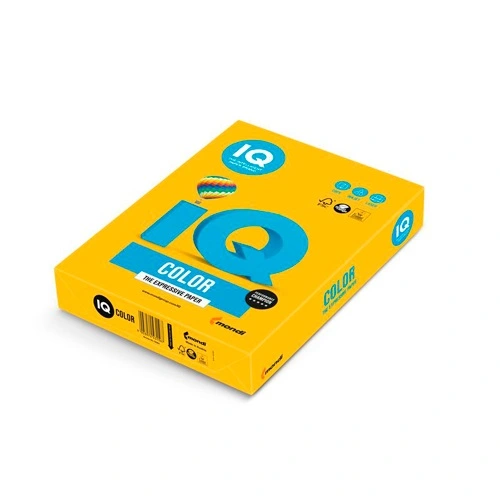 Папір кольоровий IQ Color CY39 А4 80г/м2 яскраво-жовтий інтенсив 500 арк. (CY39)