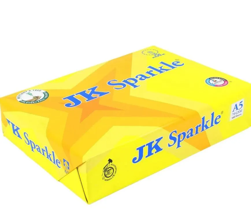 Папір офісний JK Sparkle А5 80г/м2 клас C 500 арк. (110002)