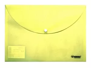 Папка-конверт Norma A4 жовтий непрозорий 160 мкм. (5102)