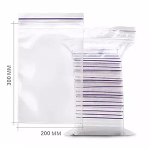Пакет із замком ZIP 200х300 мм 100шт (40210354)