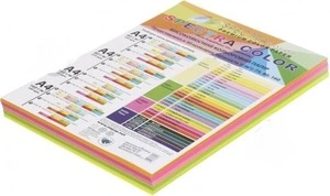 Набір кольорового паперу Spectra Color Rainbow А4 160г/м2  інтенсив 5х10/50 арк. (16.4253)