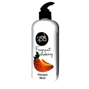 Крем-мило з дозатором Effect Spa Fragrant Strawberry Полуниця 500 мл ПЕТ пляшка (220000111)