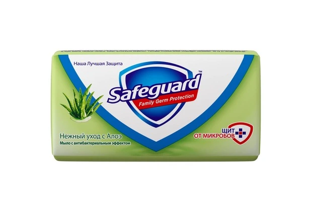 Мило тверде туалетне Safeguard Ніжний догляд з Алое  90 г (81688103)