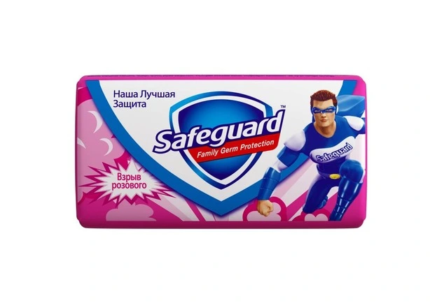 Мило тверде туалетне Safeguard Взрив розового 90 г (81688102)