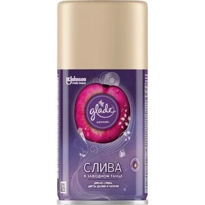 Змінний балон для освіжувача повітря Glade Слива в запальному танці 269 мл (13108095)