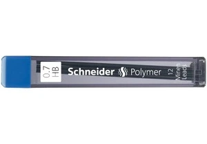 Стержні до механічного олівця SCHNEIDER HB 0,7 мм (12 шт. в тубусі)