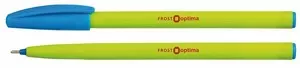 Ручка масляна OPTIMA FROST 0,7 мм, пише синім **