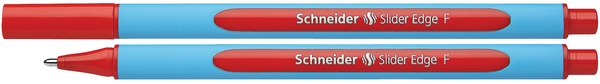 Ручка масляна Schneider SLIDER EDGE чорнило червоне 0.5 мм пластик (S152002)
