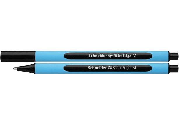 Ручка масляна Schneider SLIDER EDGE чорнило чорне 0.7 мм пластик (S152101)