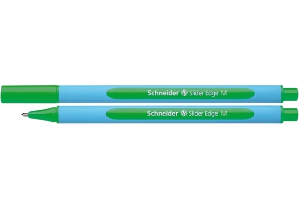 Ручка масляна Schneider SLIDER EDGE чорнило зелене 0.7 мм пластик (S152104)