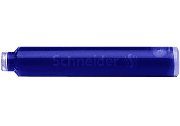 Патрон чорнильний до перової ручки SCHNEIDER, синій (S6623)