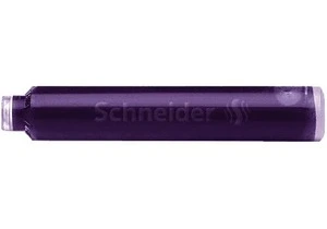 Патрон чорнильний до перової ручки SCHNEIDER, фіолетовий (S6626)