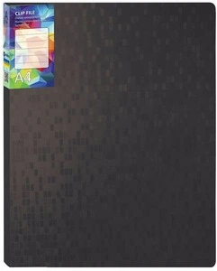 Папка-швидкозшивач  Optima PIXELZ асорті А4 Clip A 600 мкм. (O31268)