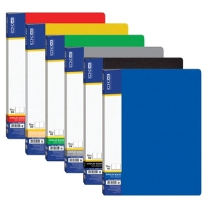 Папка з 10 файлами ECONOMIX Light асорті A4 файл 30 мкм. (E37601)