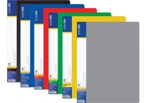 Папка з 20 файлами ECONOMIX Light асорті A4 файл 30 мкм. (E37603)