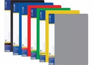 Папка з 20 файлами ECONOMIX Light асорті A4 файл 30 мкм. (E37603)
